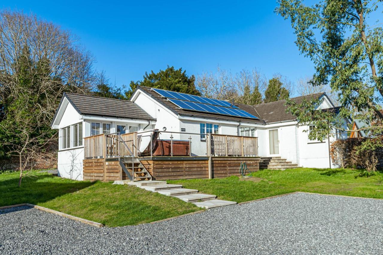 Sparrowhawk Cottage With Hot Tub Newton Stewart Esterno foto